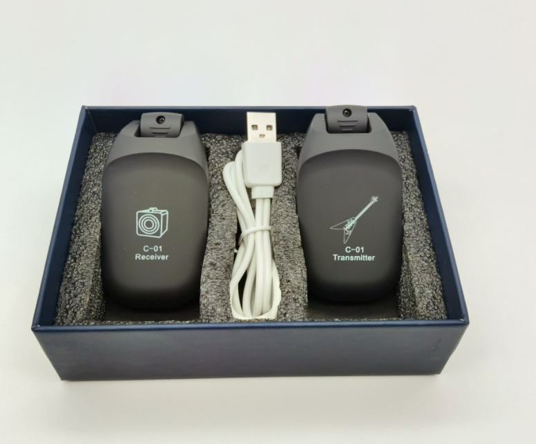 Rechargeable Wireless Guitar Transmitter & Receiver Set